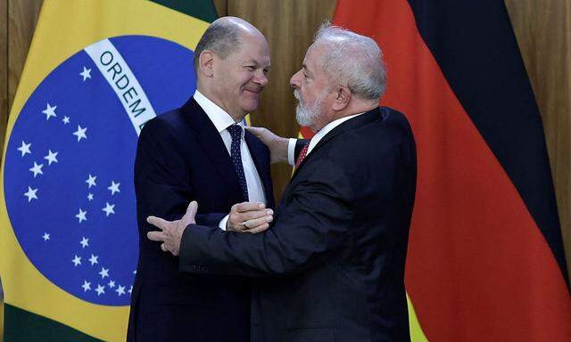 German Chancellor Scholz visits Brazil