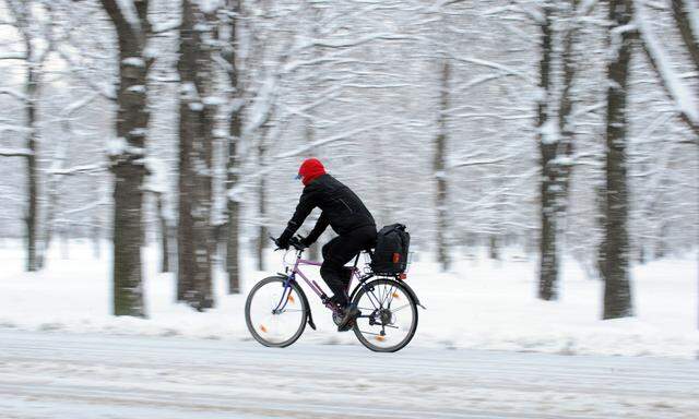 Radfahren im Winter