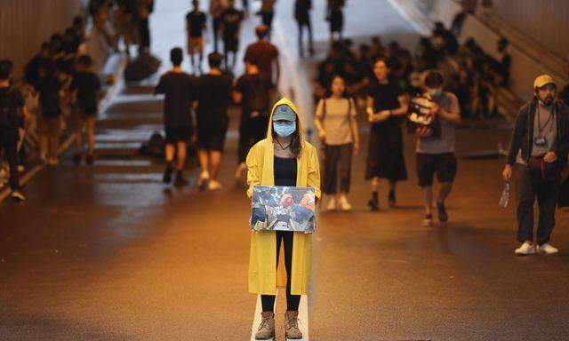 Die Proteste in Hongkong halten weiter an. 