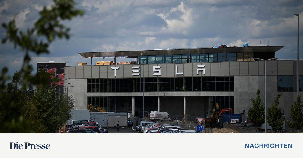 Missing components: Tesla must stop most of its production in Gruenheide…