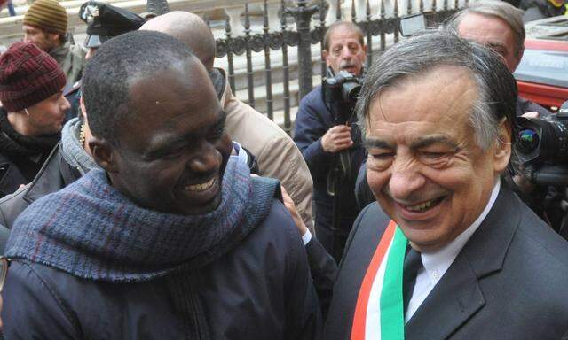 Setzt sich für die Rechte von Migranten ein: Palermos Bürgermeister Leoluca Orlando.