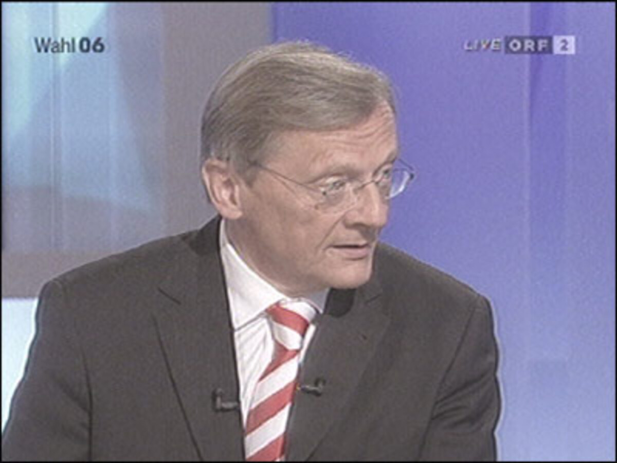 "Demokratie lebt manchmal von Überraschung. Ich habe versucht, so gut es geht, Österreich zu dienen, ich habe nichts zurückzunehmen."VP-Bundeskanzler Wolfgang Schüssel nimmt die Wahlniederlage zur Kenntnis.