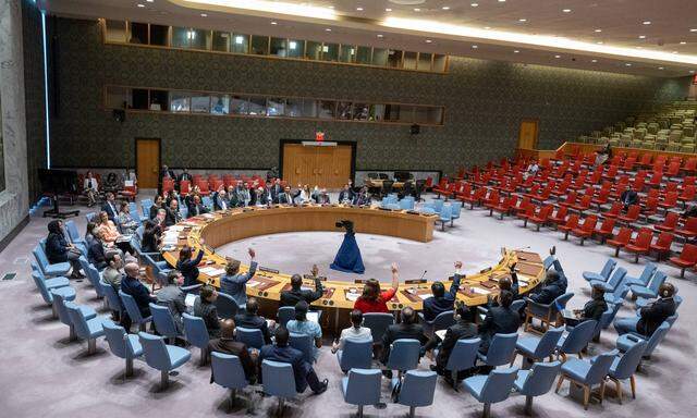 Archivbild vom 2. Juni vom UN-Sicherheitsrat im UN-Hauptquartier in New York.