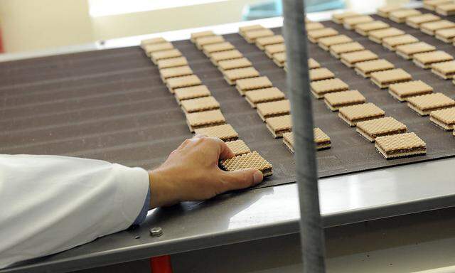 Eine der bekanntesten Wiener Fabriken: Die Manner-Fabrik in Ottakring