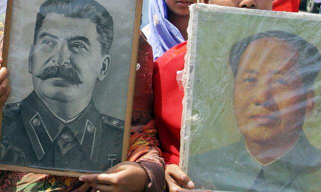 Joseph Stalin und Mao Zedong