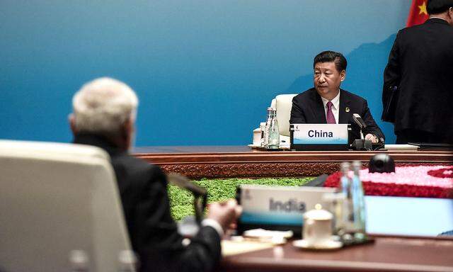 Chinas Präsident Xi Jnping beim BRICS-Meeting in Xianmen in China.