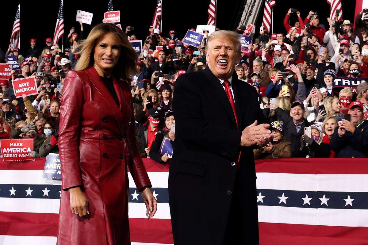 Auf Platz 8 ist Melania Trump zu finden, die aufgrund des US-amerikanischen Präsidentschaftswahlkampfes viele Auftritte absolvierte.