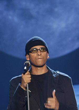 German singer Xavier Naidoo performs during the television show ´Wetten Dass..?´ in the western German city of Duesseldorf