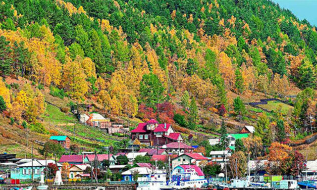 Transsibirien Taiga Schiene