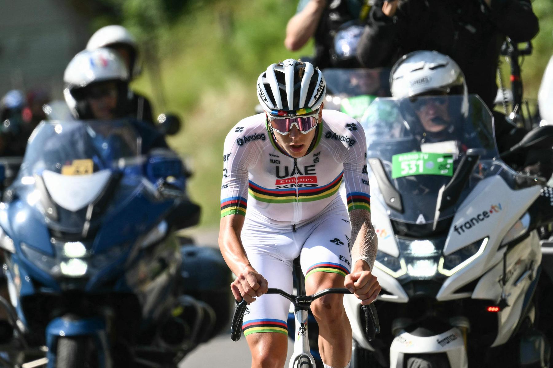 Tour de France: Pogacar erobert gelbes Trikot zurück