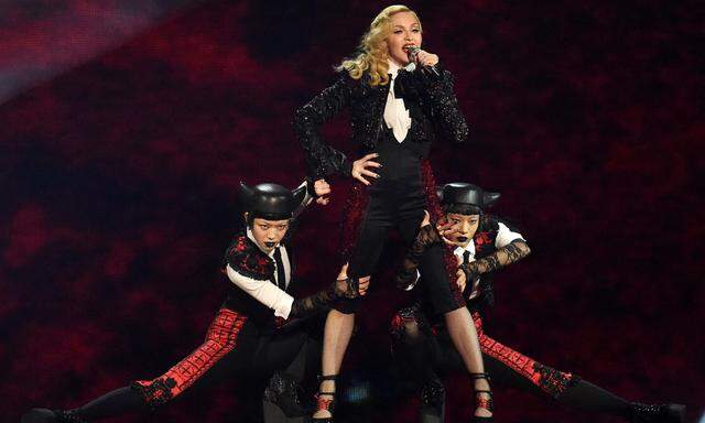 Madonna wurde mit Hits wie „Material Girl“ berühmt.