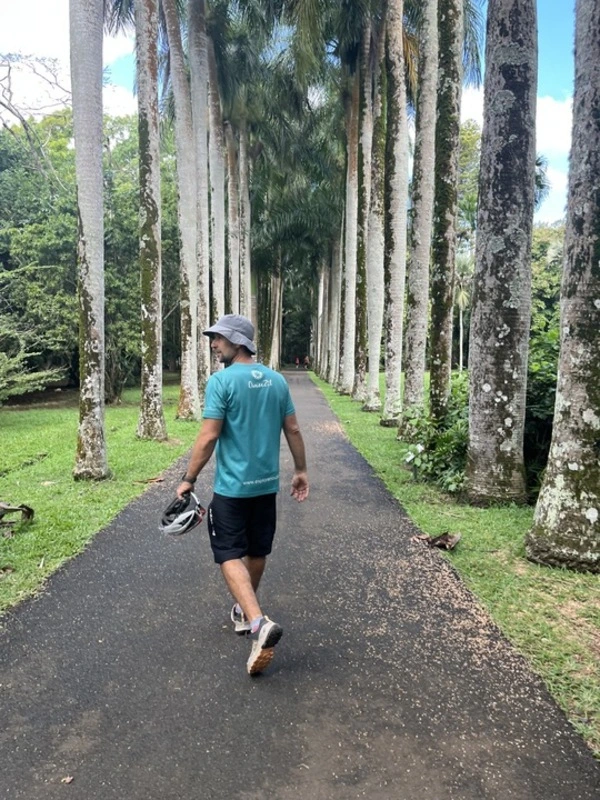 Laurent D'Unienville is from the ninth generation of his family to live in Mauritius. 