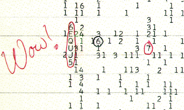 1977 staunte ein Astrophysiker über ein Radiosignal, das aus der Richtung des Sternbilds des Schützen gekommen – und vielleicht der erste Hinweis auf außerirdische Intelligenz war. Es ging als „Wow-Moment“ in die Geschichte ein. 