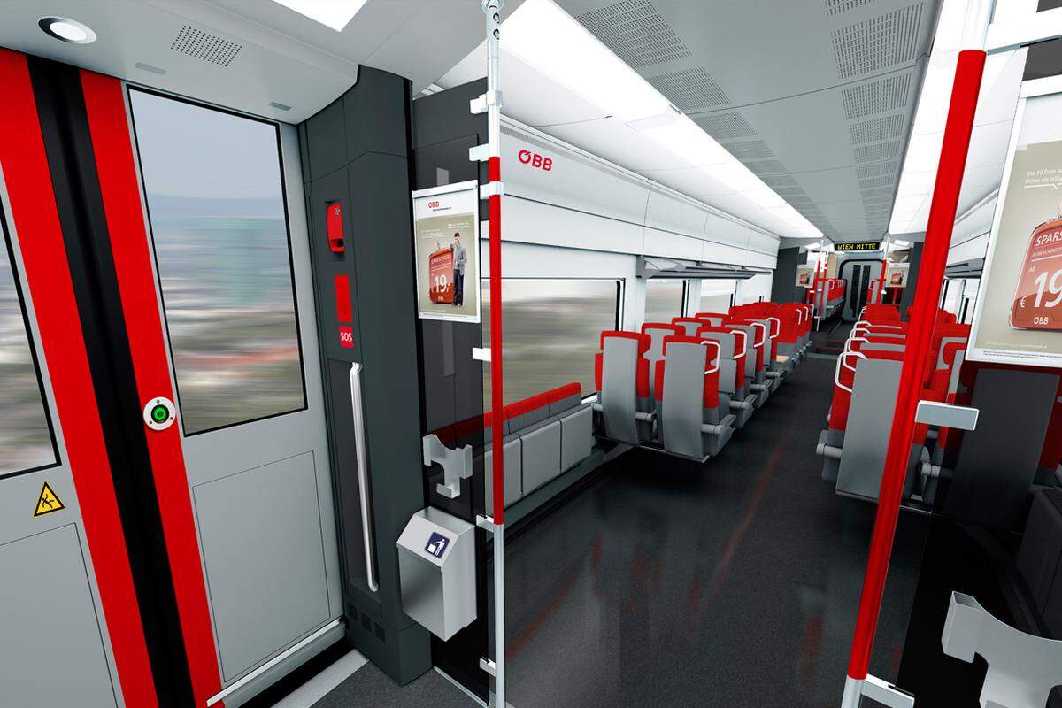 Die neuen Desiro ML erreichen eine Höchstgeschwindigkeit von 160 km/h und werden für S-Bahn und Regionalbahnen eingesetzt.