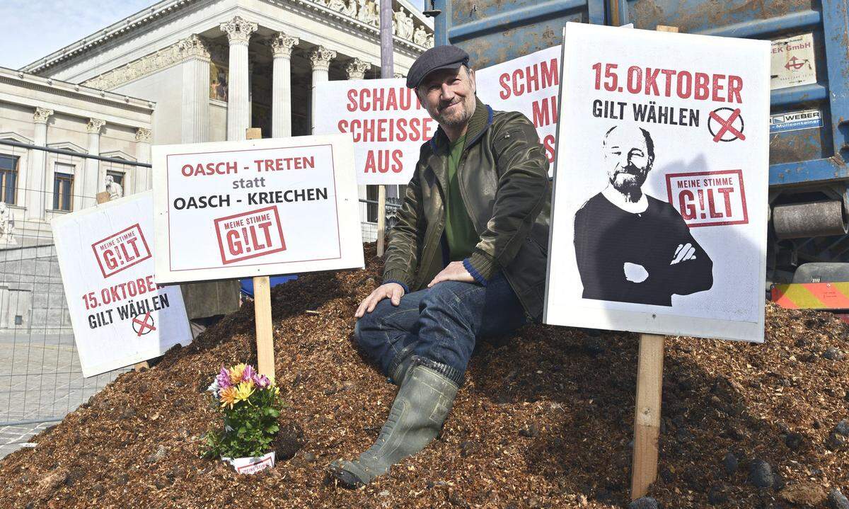 "Den Düringer kannst du nicht wählen." Auch Kabarettist Roland Düringer gründet eine Liste.