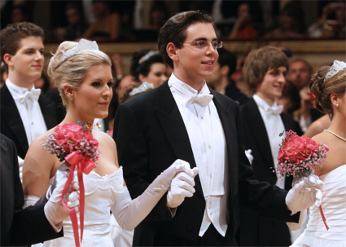 ... heuer war der junge Mann Debütant.