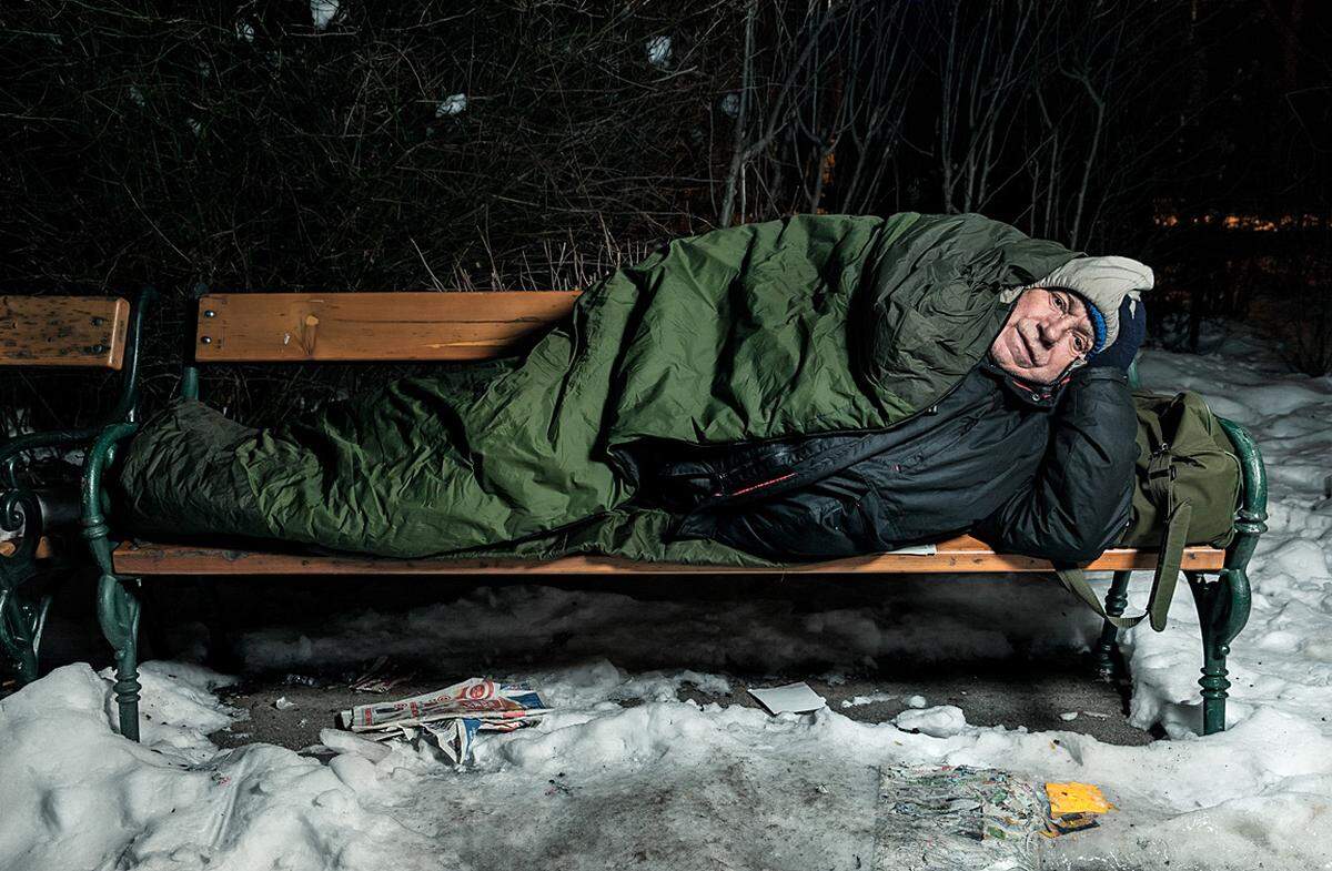 "Wir haben verhandelt: Wie viel Geld ist angemessen?", sagt Ilgner. "Ich zahle auch für andere Fotogeschichten, also ist das für mich normal." Foto: Lukas Ilgner "Shelter" 