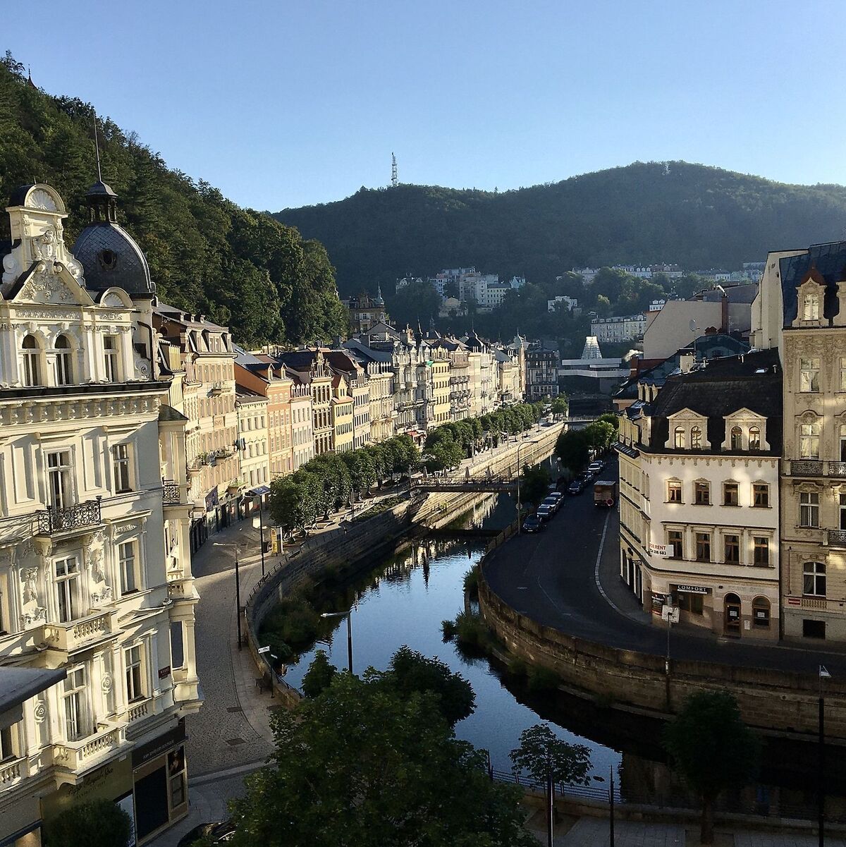 Höchst traditionsreich: Karlsbad genießt und genoss als Kurstadt weltweiten Ruf. 