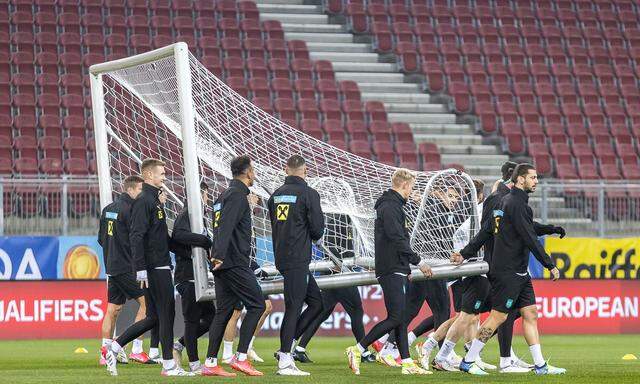 FUSSBALL: WM-QUALIFIKATION: TRAINING OeSTERREICH: