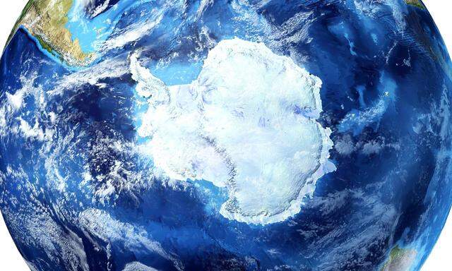 Blick auf die Antarktis