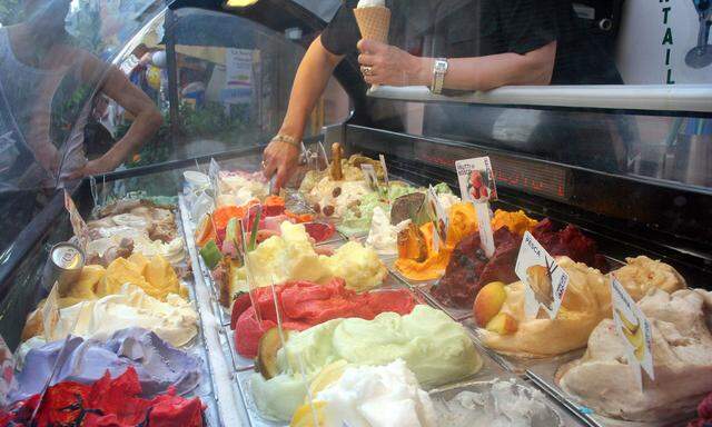 Eisstand - ice cream