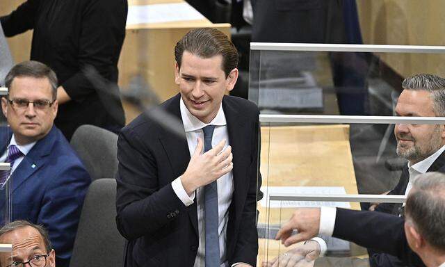 Sebastian Kurz wurde am Donnerstag als Abgeordneter angelobt.