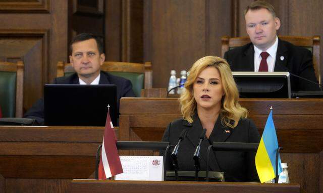 Silina (48) bekam am Freitag den Sanktus des Parlaments für ihre neue Koalitionsregierung.