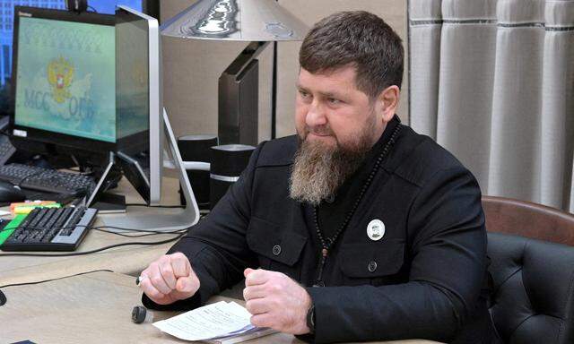 Archivbild von Ramsan Kadyrow vom April 2027.