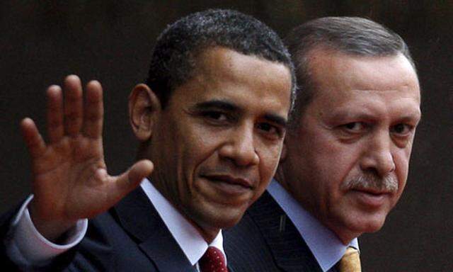Obama und Erdogan in Ankara