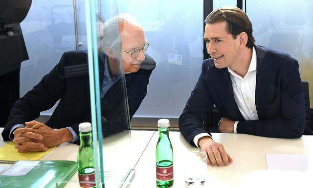 Hat Sebastian Kurz im U-Ausschuss (am Bild mit Anwalt Werner Suppan) die Wahrheit gesagt?