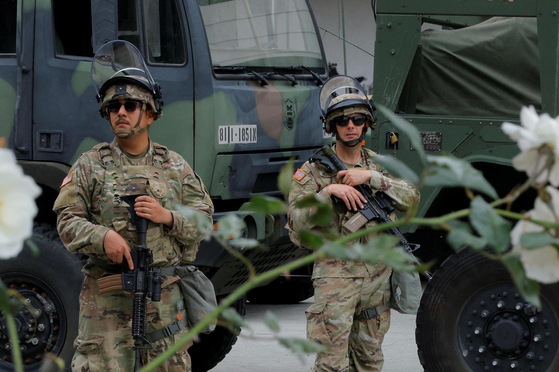 The first soldier of the National Guard arrived in Los Angeles – Diepresse.com