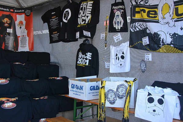 Auch die hauseigenen Devotionalien wurden an die Frau und den Mann gebracht. In diesem Jahr haben sich die Designer am Internetphänomen Grumpy Cat Anleihen genommen.