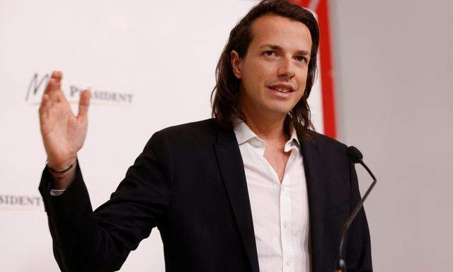 Parteigründer Dominik Wlazny, bekannt auch unter dem Künstlernamen „Marco Pogo“.