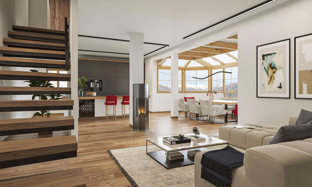 Generalsanierte Wohnung mit Blick aufs Wasser in Zell am See.