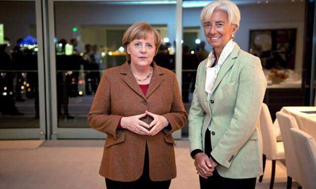Merkel Lagarde Titaninnen Weltwirtschaft