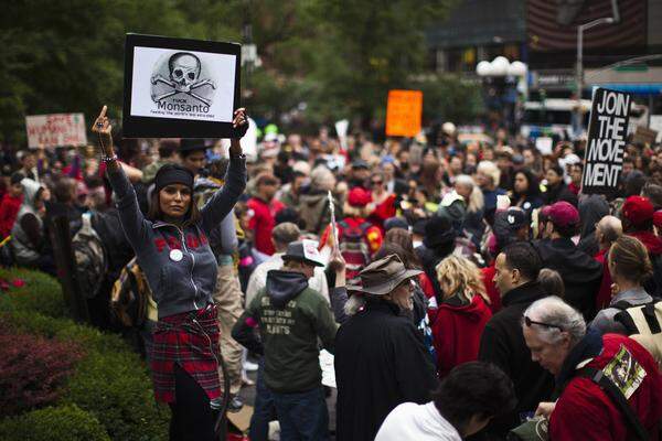 Demo in New York.