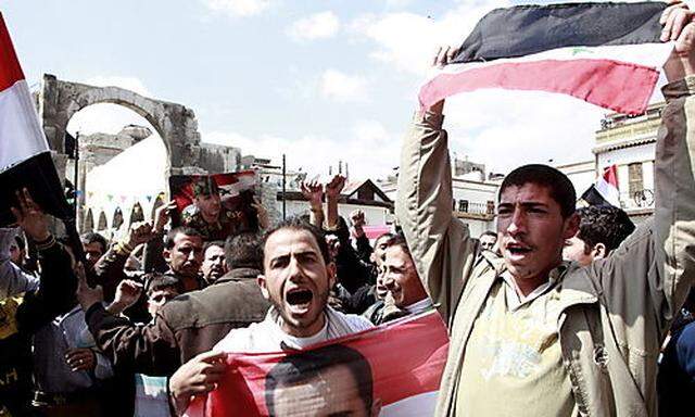 SYRIA UNREST PROTESTS