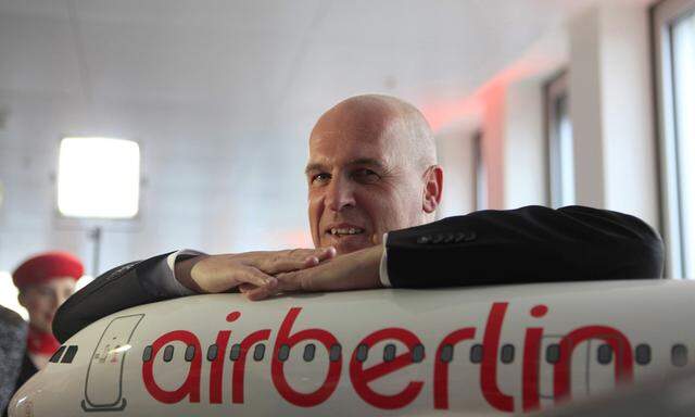Air Berlin Plc Chief Executive Officer Stefan Pichler News Conference
