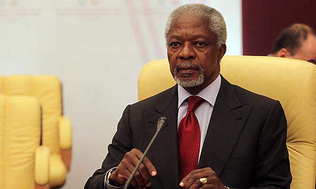 Kofi Annan, UN-Sondergesandter für Syrien