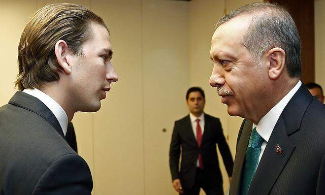 Sebastian Kurz und Recep Tayyip Erdogan