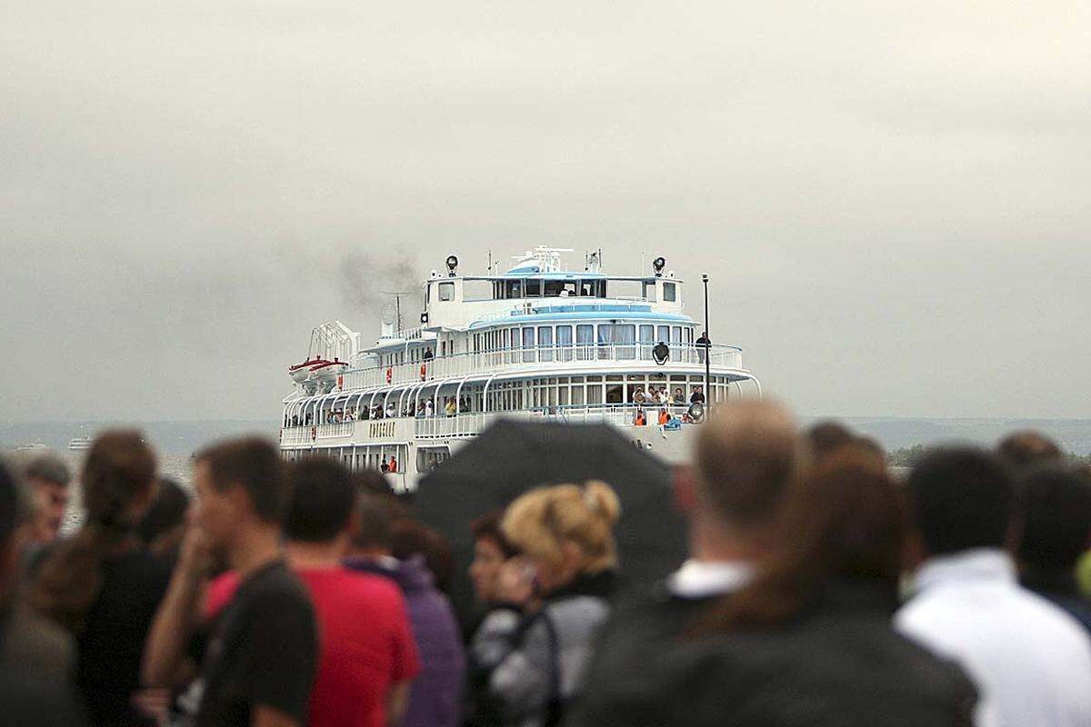 Das Schiff ist Zeugenberichten zufolge innerhalb weniger Minuten gesunken. Im Bild die "Arabella".