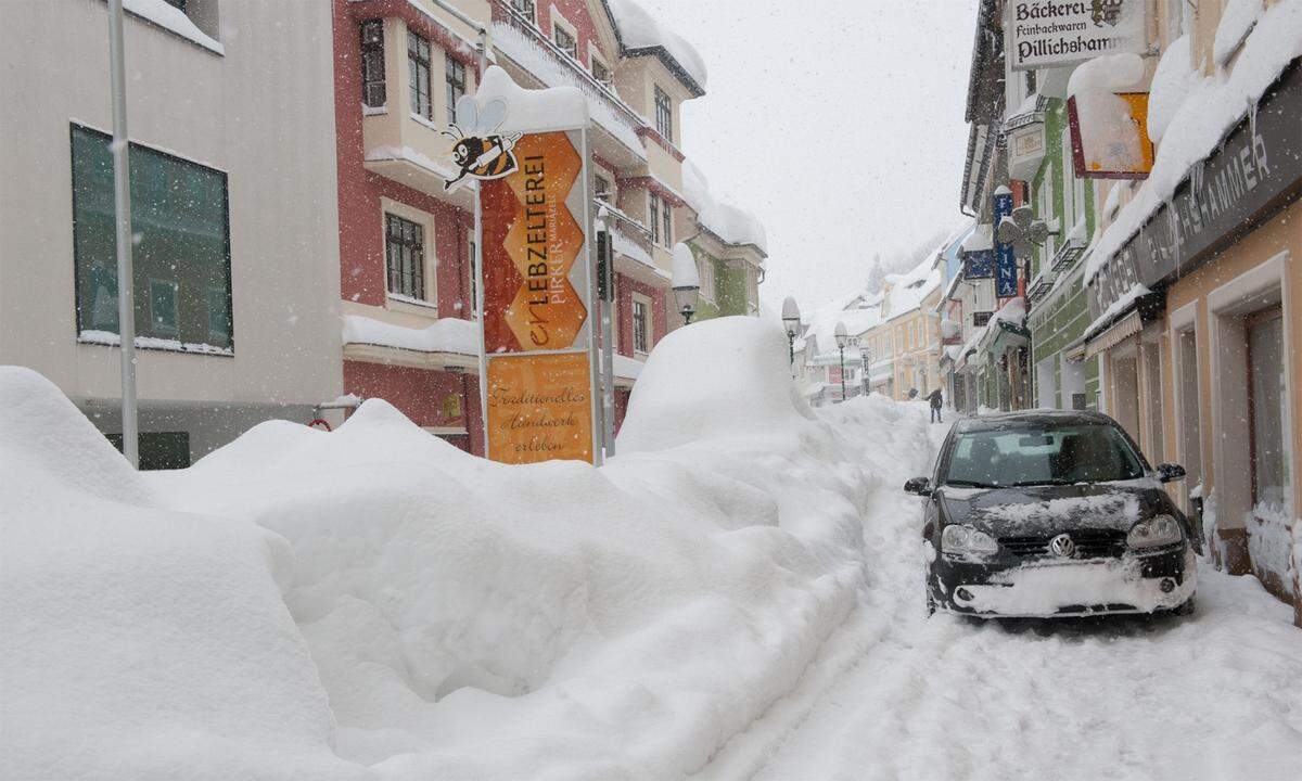 In Mariazell  gibt es 92 Zentimeter Schnee, meldet der Wetterdienst Ubimet. 