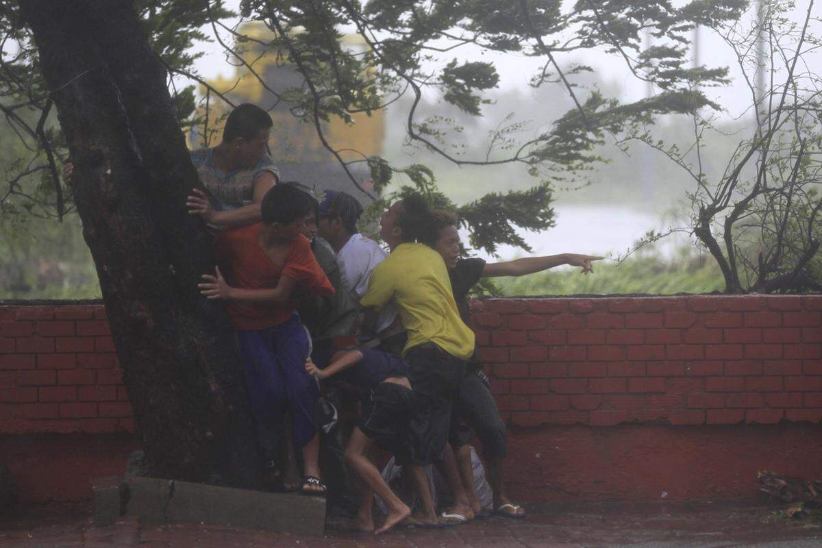 Auf den Philippinen hat der bisher stärkste Taifun in diesem Jahr schwere Verwüstungen angerichtet. Der Taifun riss Bäume aus und knickte Strommasten um, mindestens 25 Menschen kamen ums Leben.