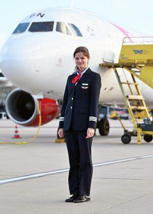 Pilotin Demia Böhme wusste bereits mit 15 Jahren, dass sie Pilotin werden will. 