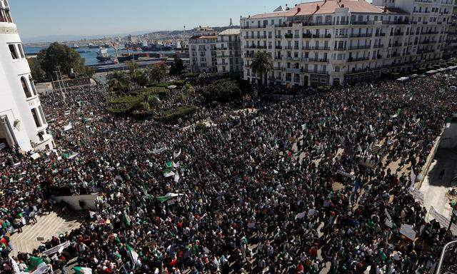 Proteste in Algier.