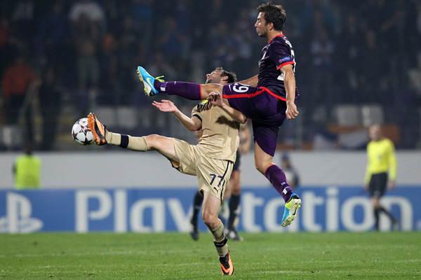 Doch statt befreit aufzuspielen, zog sich die Austria zu weit zurück und gab Dinamo die Gelegenheit noch einmal aufzukommen.