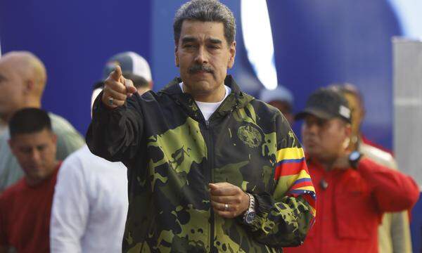 Venezuelas Staatschef Nicolás Maduro 