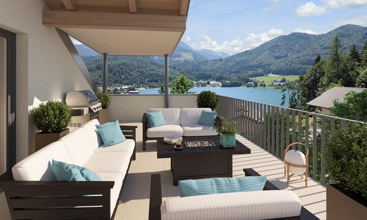 Wohnungen mit Ausblick auf den Fuschlsee