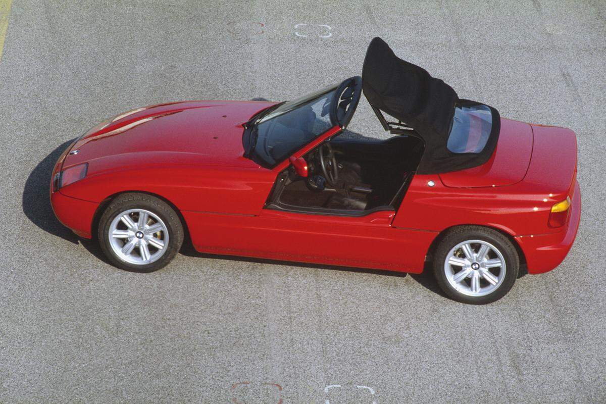 Ab 1988 baut BMW unter dem Namen Z wie schon vor dem Krieg wieder Roadster-Modelle. Das erste Auto der Serie ist der Z1.