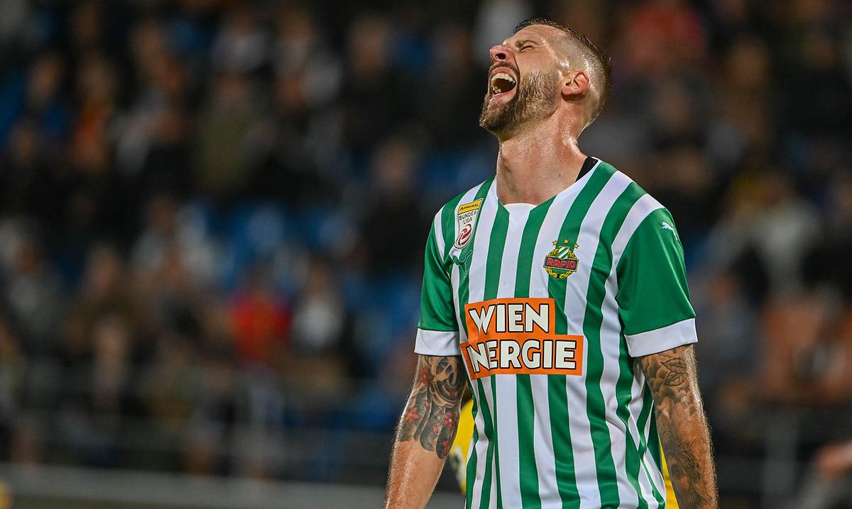 Frust bei Guido Burgstaller